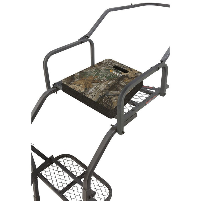 Allen Company Vanish 13"x 14"x2" Foam Seat Cushion - Black/Realtree Edge