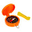 Allen Company Pocket Compass with Lid Luminous Dial - Orange