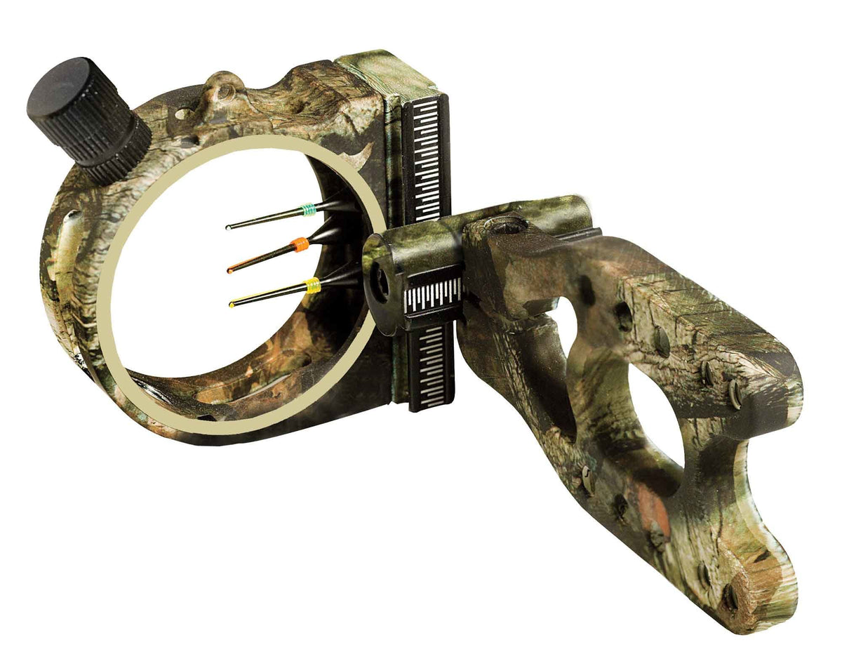 PSE Aries 3-Pin Sight with .029 High Quality Fiber Optic Pins Camo - U ...