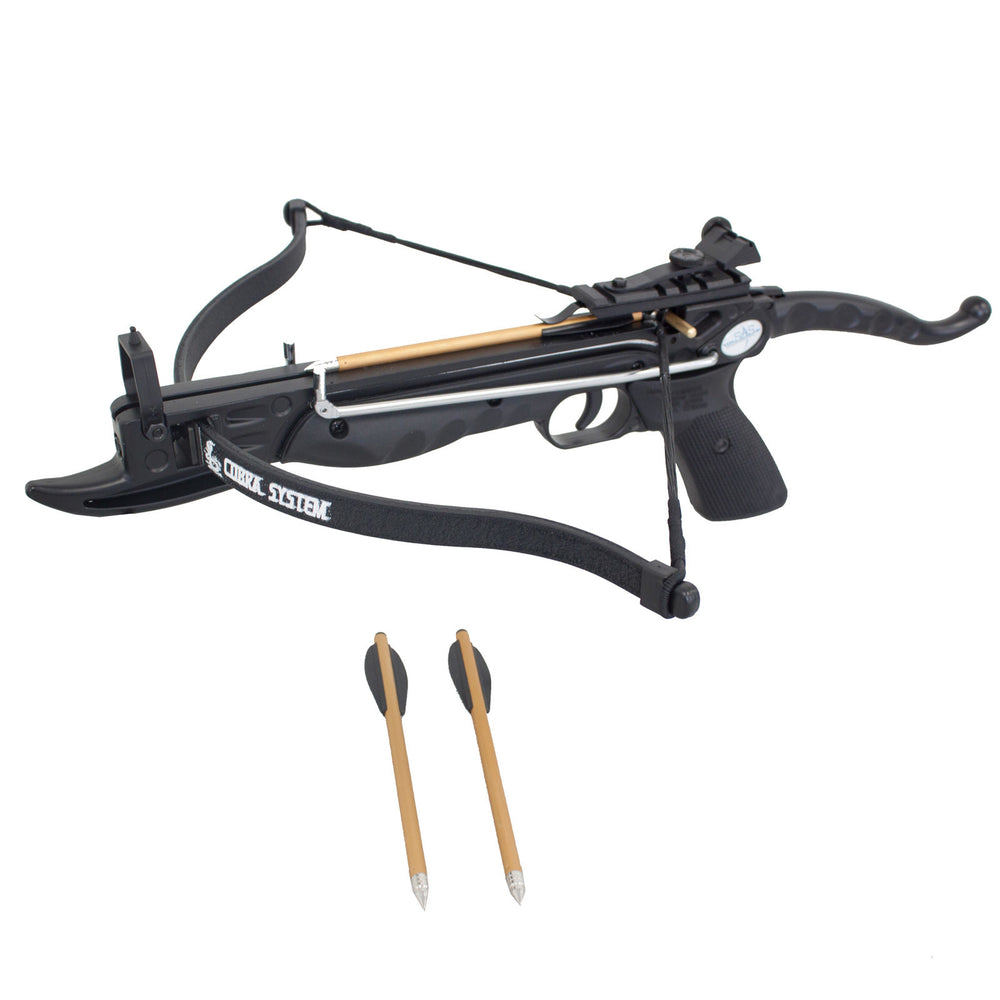 Prophecy 80Lbs Self-Cocking Pistol Crossbow Cobra System Limb 3 Arrows —  /TheCrossbowStore.com