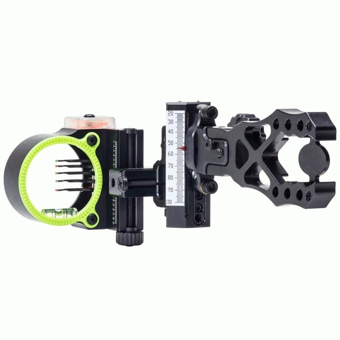 Black Gold Ascent Verdict Assault Archery Sight Black RH 5 Pin .019" - Used