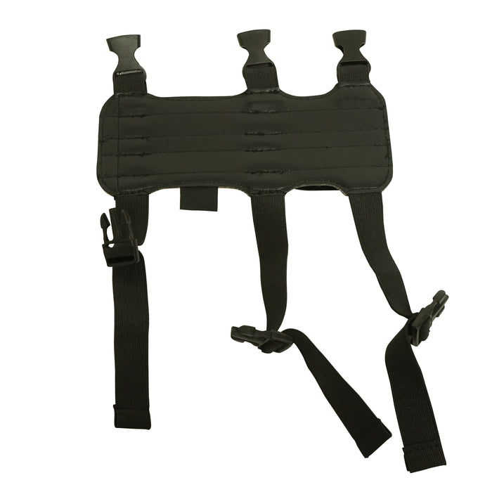 SAS 9" Pistol Crossbow Bolt Slots Holders Armguard w/ 3-Strap Buckles - Open Box