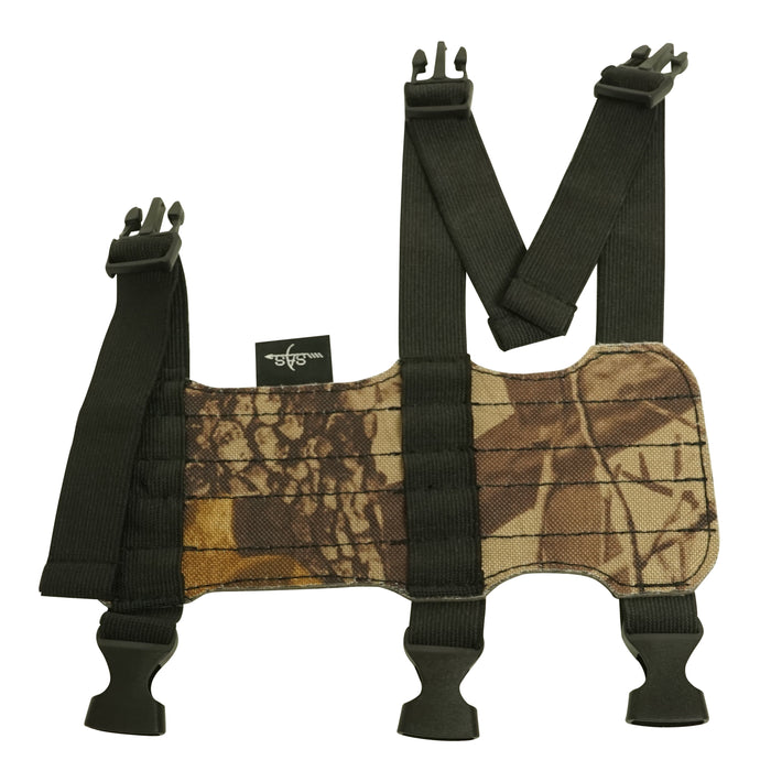 SAS 9" Pistol Crossbow Bolt Slots Holders Armguard w/ 3-Strap Buckles - Open Box