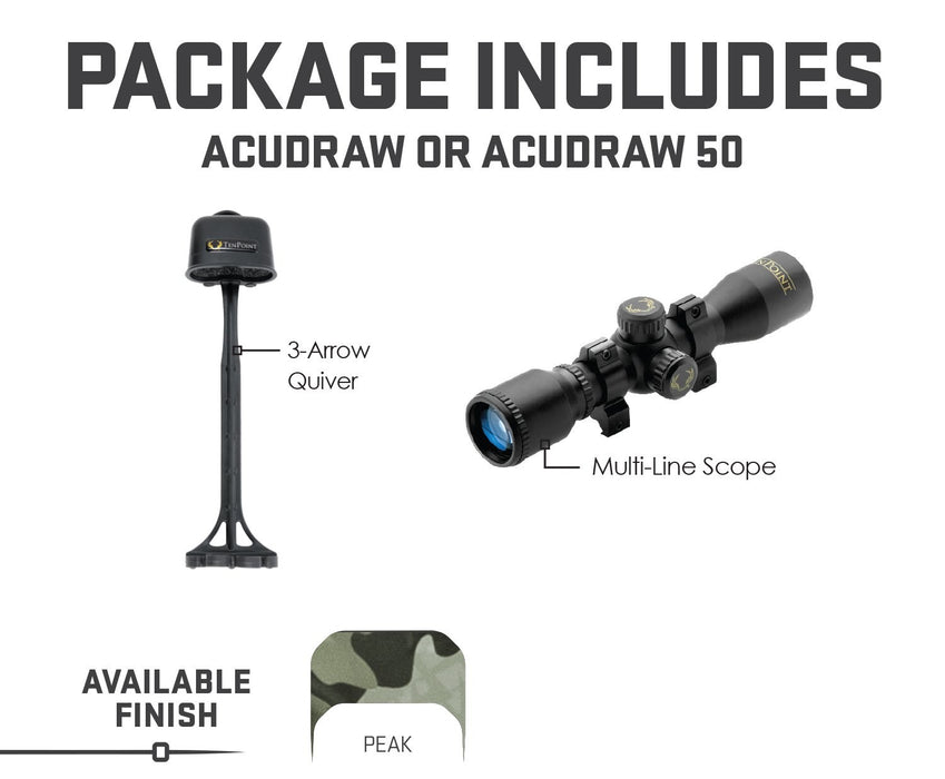 TenPoint Rampage 360 Crossbow Package ACUdraw - Refurbished