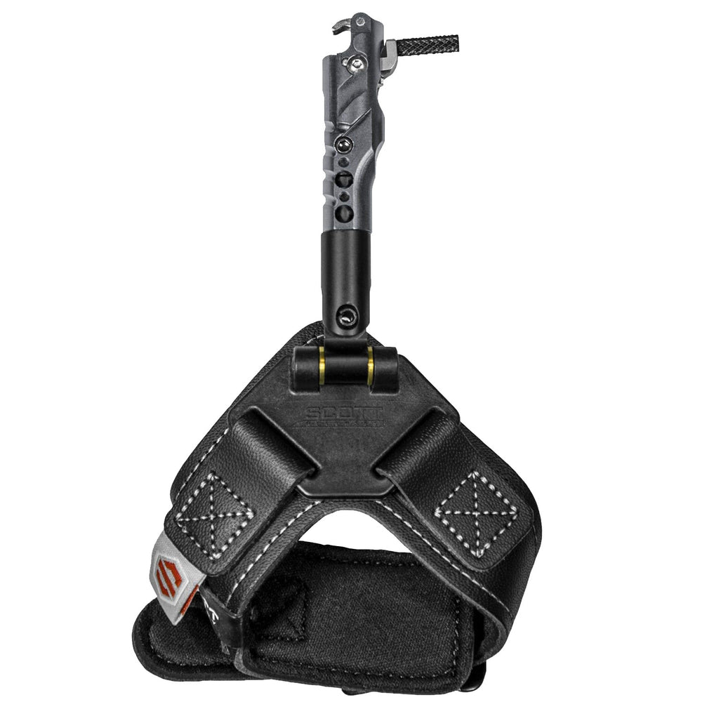 Scott Archery Scott Release Ghost Hook Style Swivel Stem - Black Leather