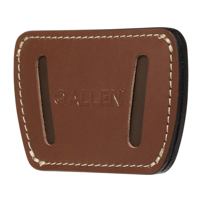 Allen Company Glenwood Leather Belt Slide Gun Holster - Brown