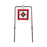 Allen Company EZ Aim Hardrock Square Spinner Target & Stand - White/Red/Black