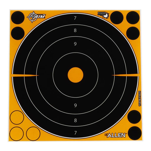 Allen Company EZ-Aim Adhesive Splash Bullseye Target - 30/Pack