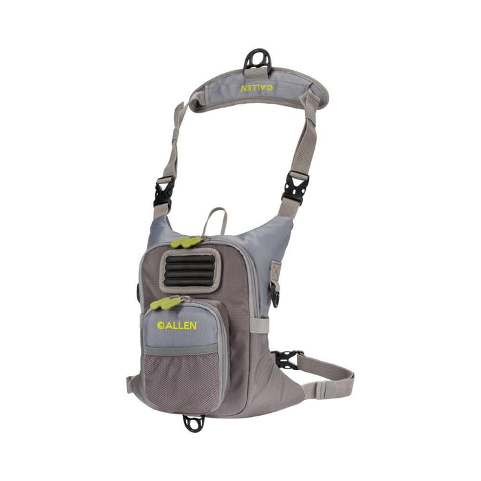 Allen Company Fall River Fly Fishing Chest Pack - Gray