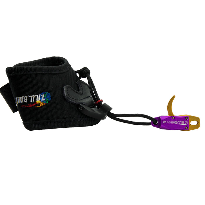 TruBall Youth Shooter Hook & Loop Fastener Index Finger Release Purple-Open Box