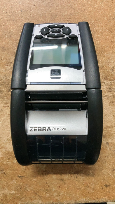 Zebra QLn220 Direct Thermal Printer QH2-AUNA0M00-00 - Power Button Def Read More