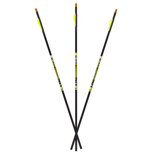 Carbon Express D-Stroyer Arrows 400/500 Fletched - 6/Pack