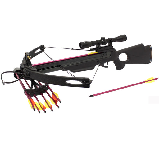 Spider 150 lb Crossbow Package Black -Open Box