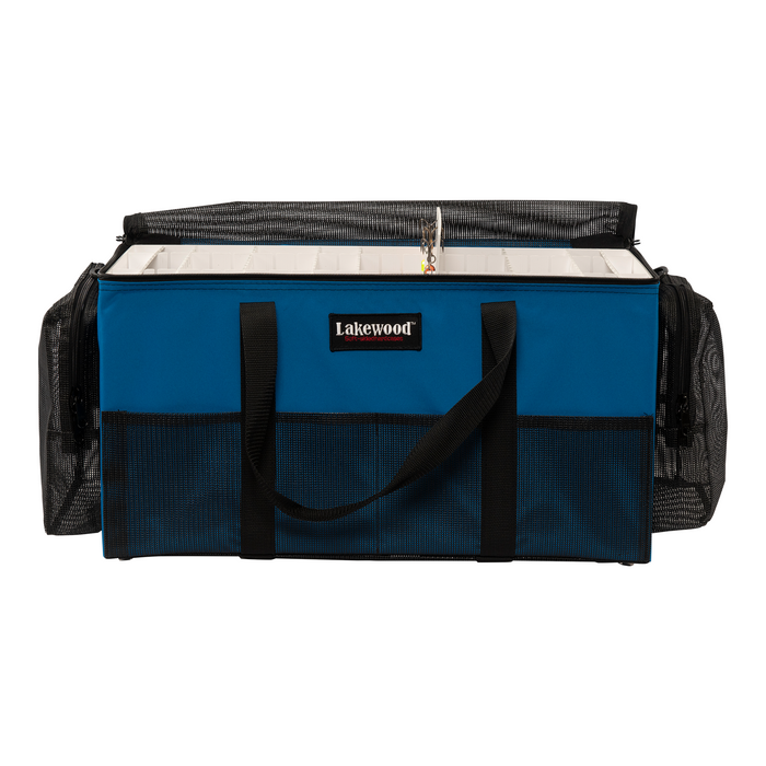 full saltwater tackle box Lakewood Fishing Blue Large Saltwater Case Tackle Box Adjustable Lure — WoodsArcheryRange.com/TheCrossbowStore.com