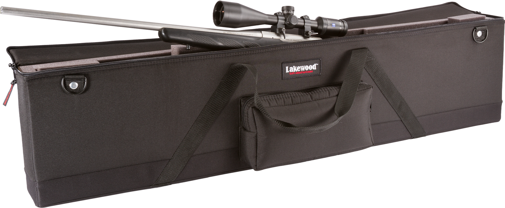 Lakewood Single Scoped Rifle or Shotgun Case Long - Black