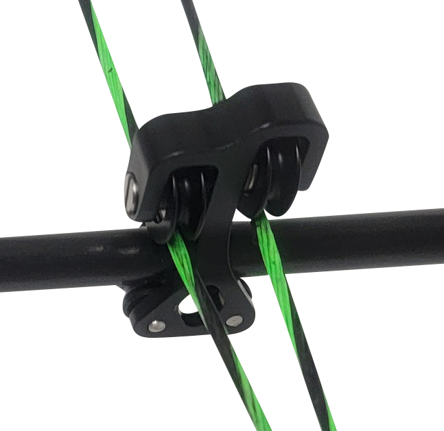 Compound Cable Splitter SAS Aluminum Compound Bow Cable Guard Roller Slide String Splitter Arc ...