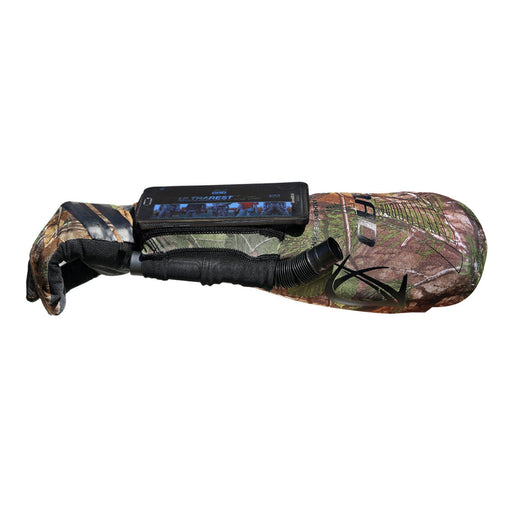 QAD Ultra Armguard Bow Sleeve Realtree Protective w/ Mesh Pocket - Open Box