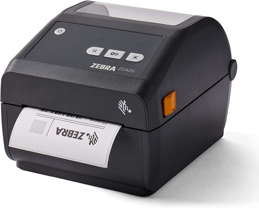ZEBRA ZD420d Direct Thermal Desktop Printer 203 dpi Print Width 4in USB Ethernet