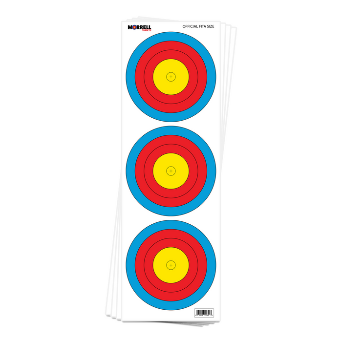 Morrell FITA Compound Paper Face Archery Target - 100/Pack