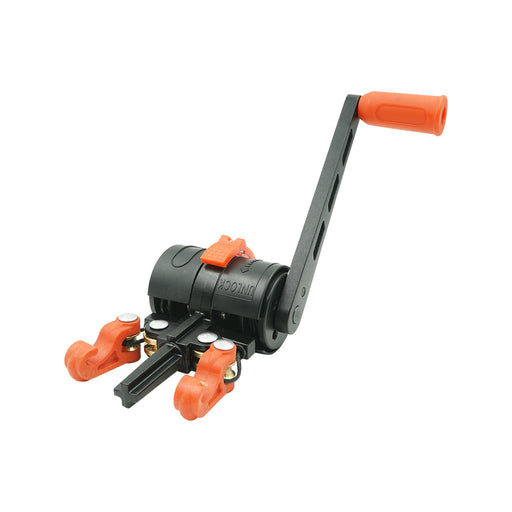 Rocky Mountain Quiet Crank Crossbow Cocking Device - Black with Orange Accents