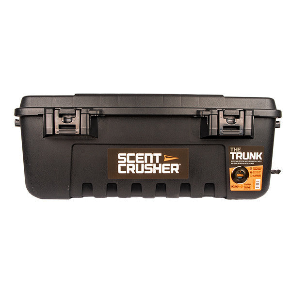 Scent Crusher The Trunk Tote with Halo Series Ozone Generator Polymer - Black