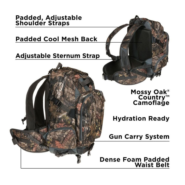 Allen Terrain Twin Mesa Hunting Backpack & Daypack - Mossy Oak Break-Up Country