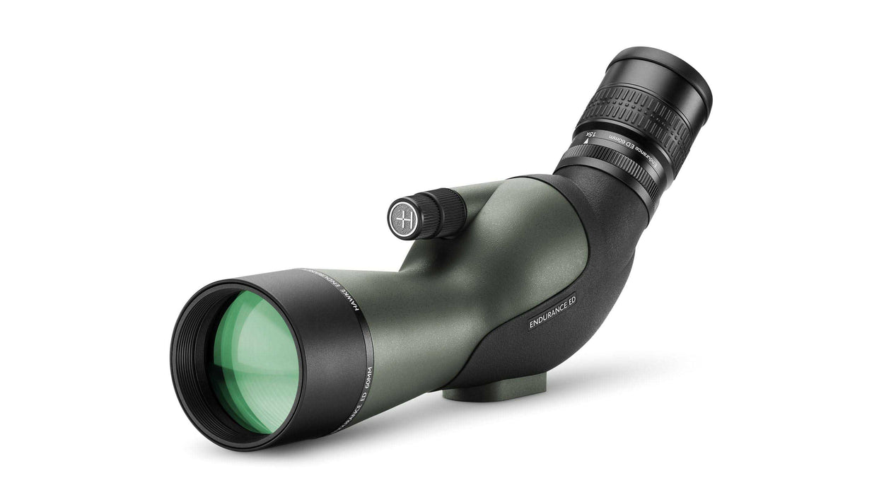 Hawke Sport Optics Endurance ED Compact 15-45x60mm Spotting Scope - Black/Green