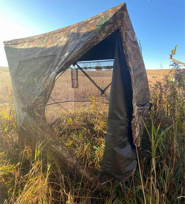 Rhino Blinds 180 See Through Blind Realtree Edge - Open Box