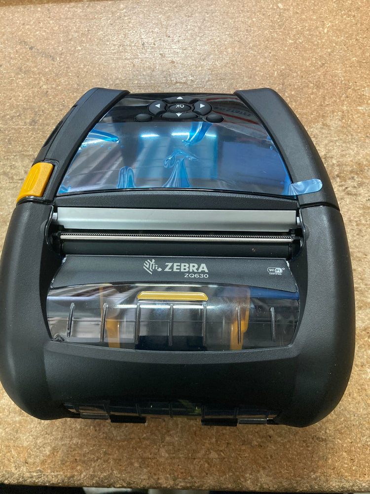 Zebra ZQ630 Mobile Barcode Label Printer | Wireless Bluetooth and WiFi- Open Box