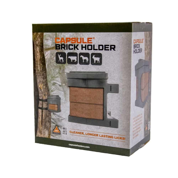 Capsule Brick Holder with Two Cam Buckle Straps