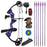 SAS Hero Junior Kid Youth Compound Bow Package 10-29 LBS Purple RH - Used