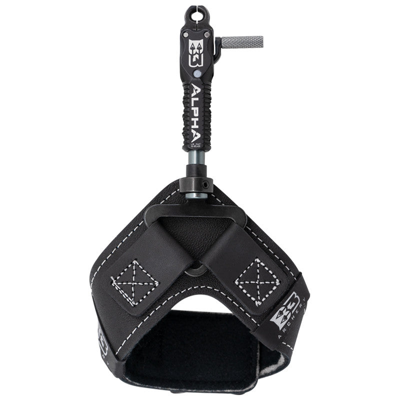 B3 Archery Alpha Dual Jaw Swivel Stem Release - Black